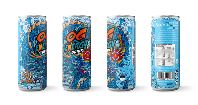 OG Energy 250mls x 24
